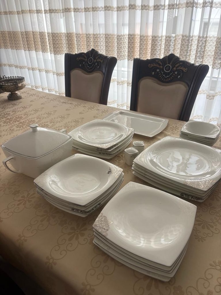bernardo 6 kişilik yemek taımı