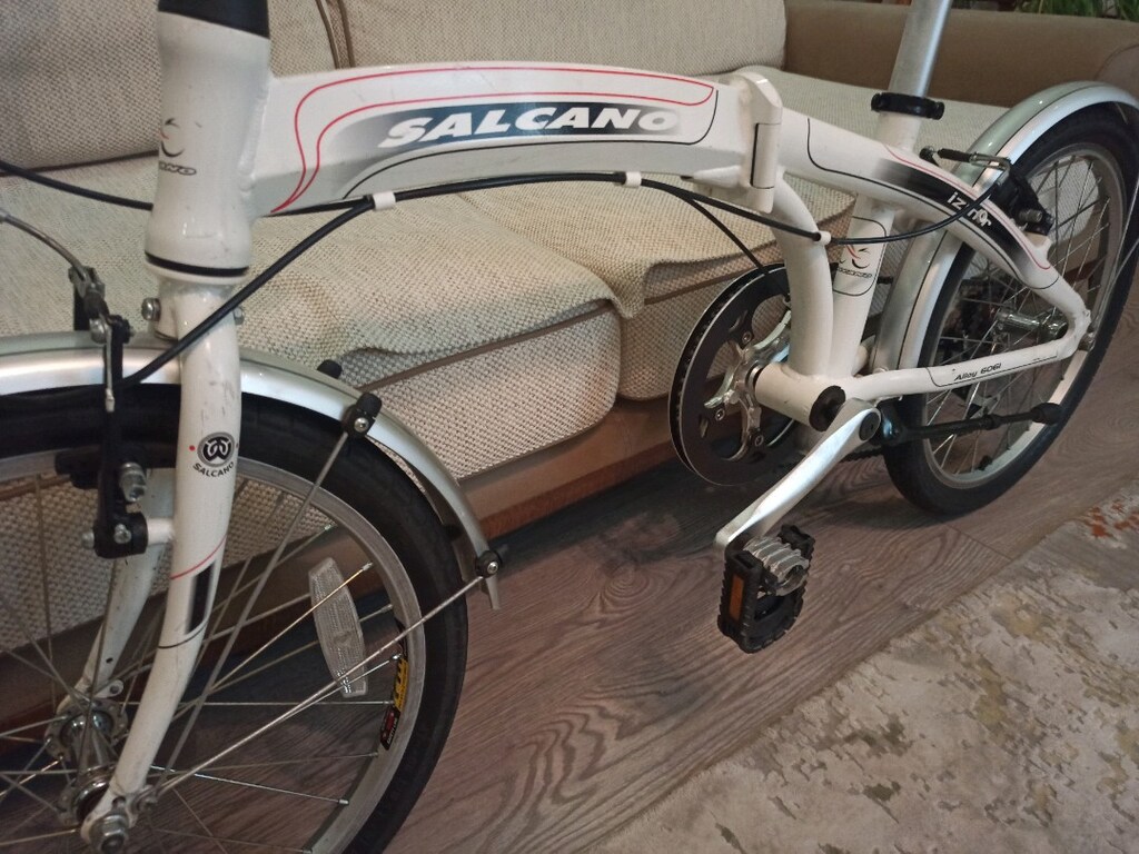 Salcano İZMİR 20 jant katlanır Shimano 6 vites alüminyum kadro hafif - 16