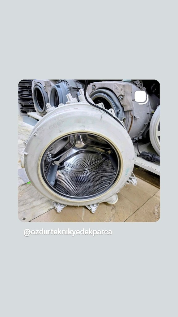 Arçelik 7104 HST Çamaşır Makinesi Orijinal Çıkma Komple Kazan Tambur G - 5
