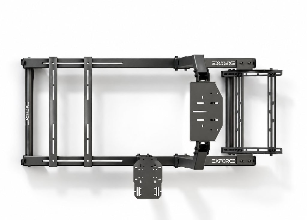 EXFORCE Optima Yarış Kokpiti Ana Gövde/ Fanatec-Logitech-Moza - 4