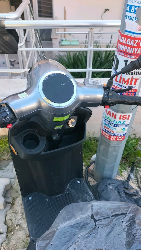 3 tekerlekli elektrikli motosiklet 25 CS o kilometre o garanti servis - 4