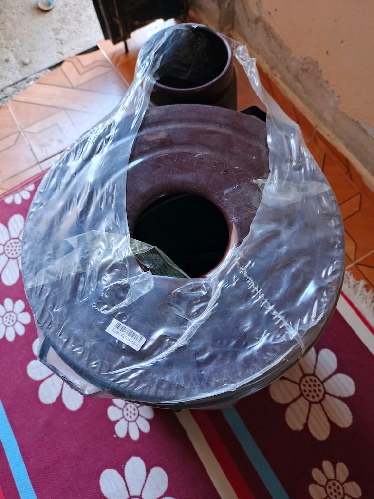 Sıfır odun kömür sobası - 7