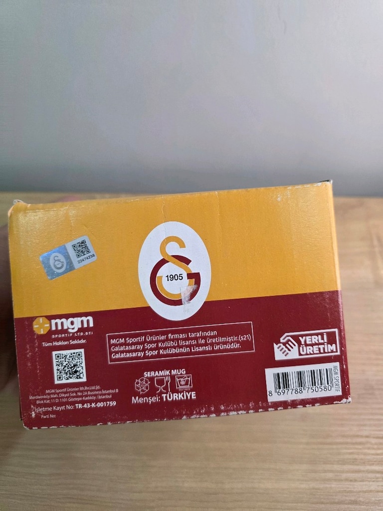 Galatasaray Kupa Mug Orijinal - 12