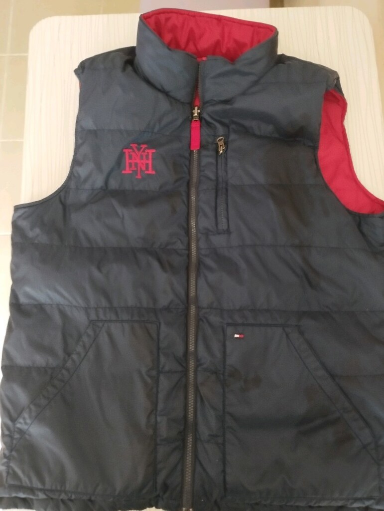 Tommy Hilfiger L Beden Çift Taraflı Yelek