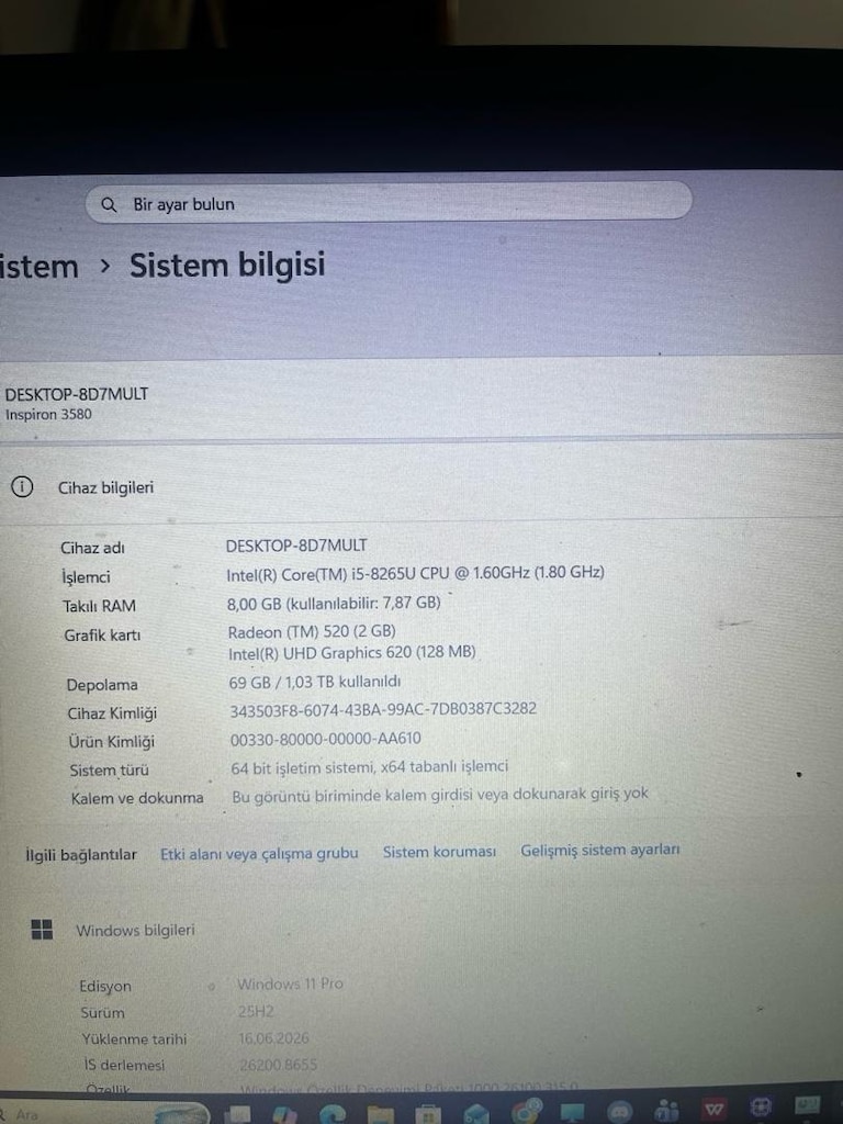 bedavadan biraz pahalı canavar laptop - 7
