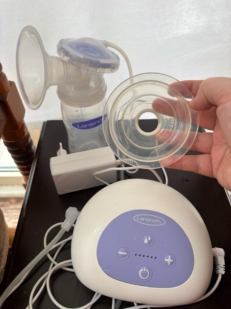 lansinoh tekli elektrikli göğüs pompası - 5