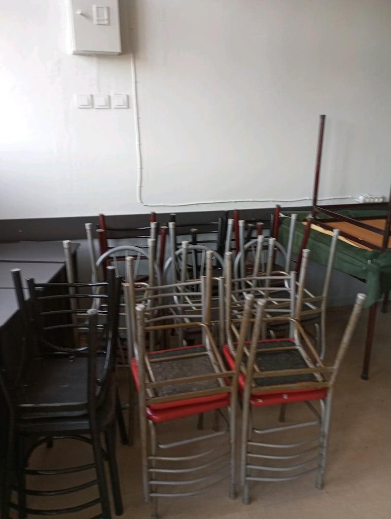 kahve malzemesi ocak masa sandalye - 3