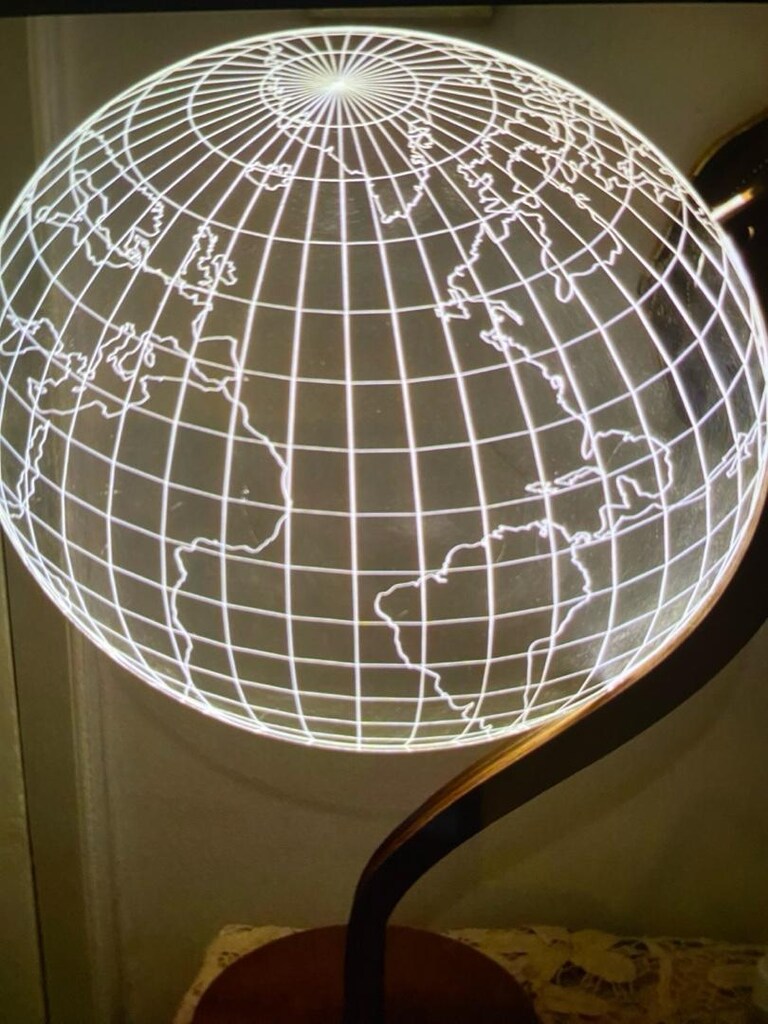 Dünya led gece lambası - 4