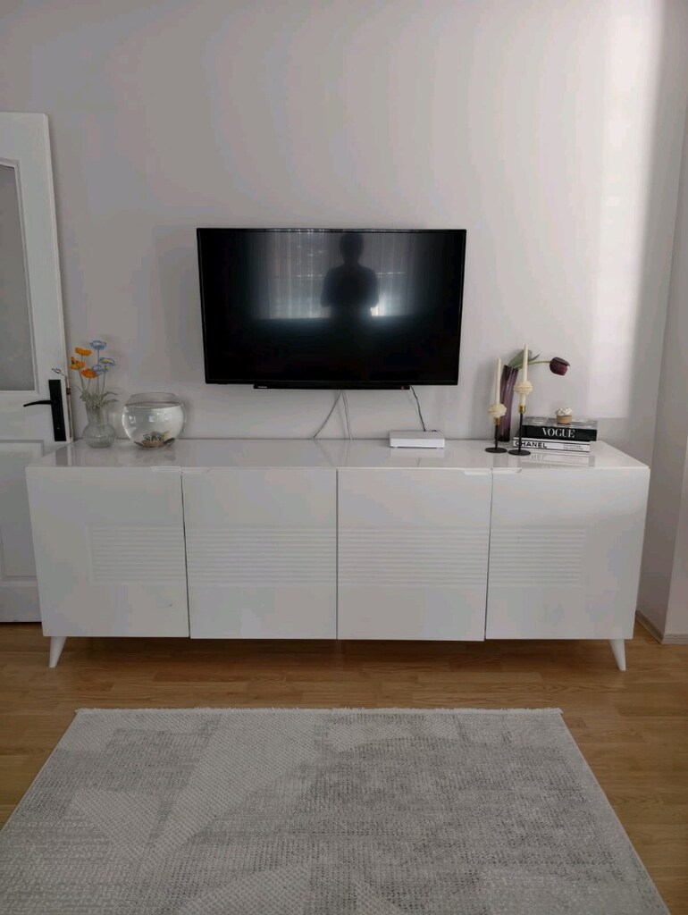beyaz Yemek odası takımı - 4