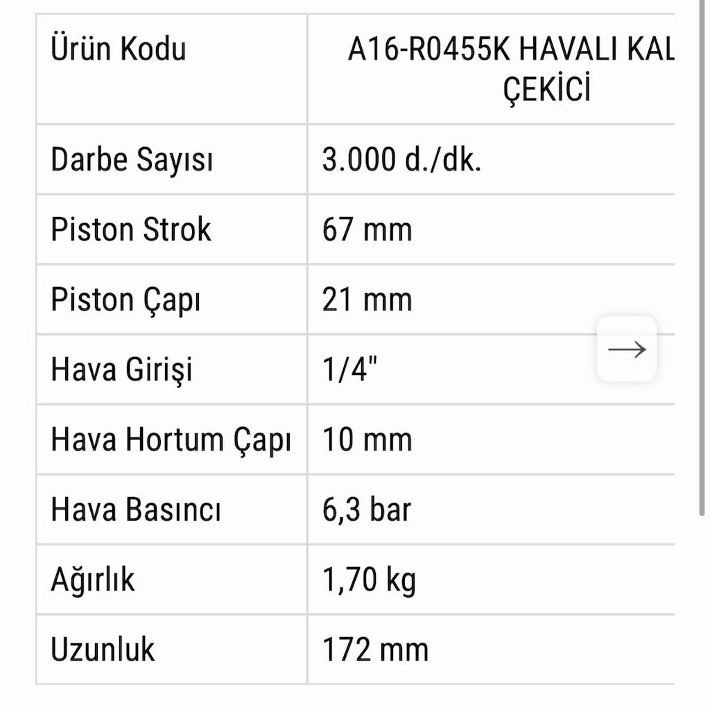 Havalı Kalafat Tabancası - 3