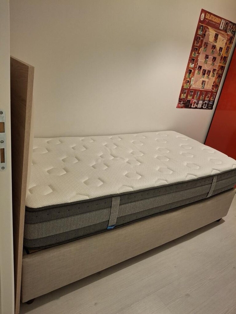 -Bedava- Pazarlık vardır, hiç kullanılmamış baza başlığı+baza+yatak - 5