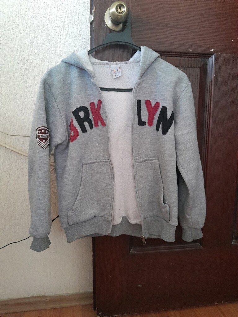 çocuk kopşonlu sweatshirt - 2