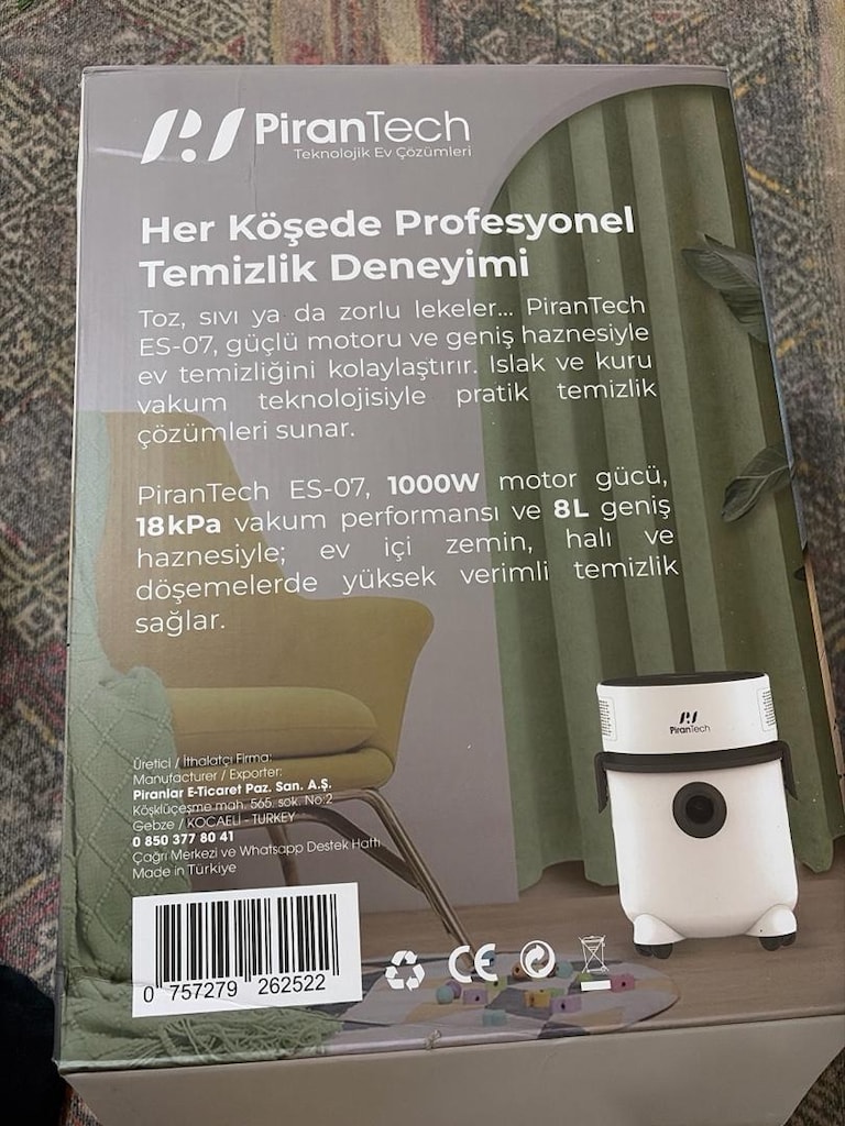 Islak Kuru Süpürge 1 kez deneme amaçlı Kullanıldı - 2