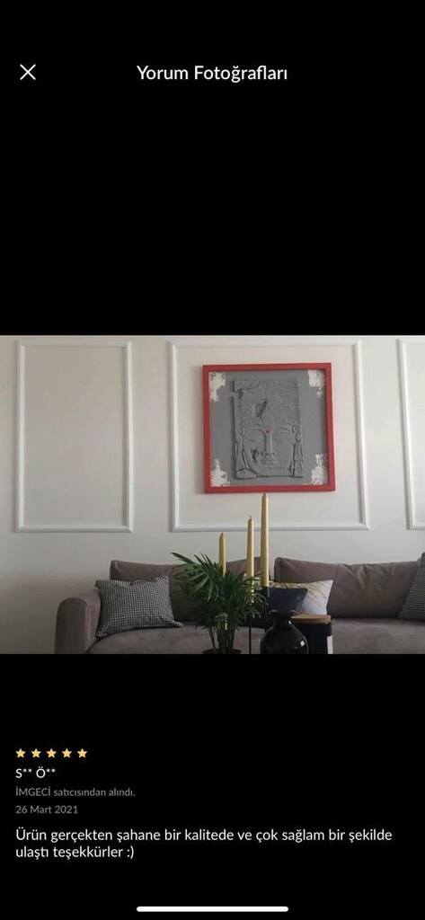 Duvar Tablo Pano Çerçeve Resim - 11