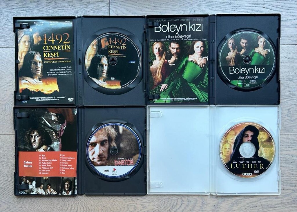 4 Adet Tarihi Film DVD Koleksiyonu - 3