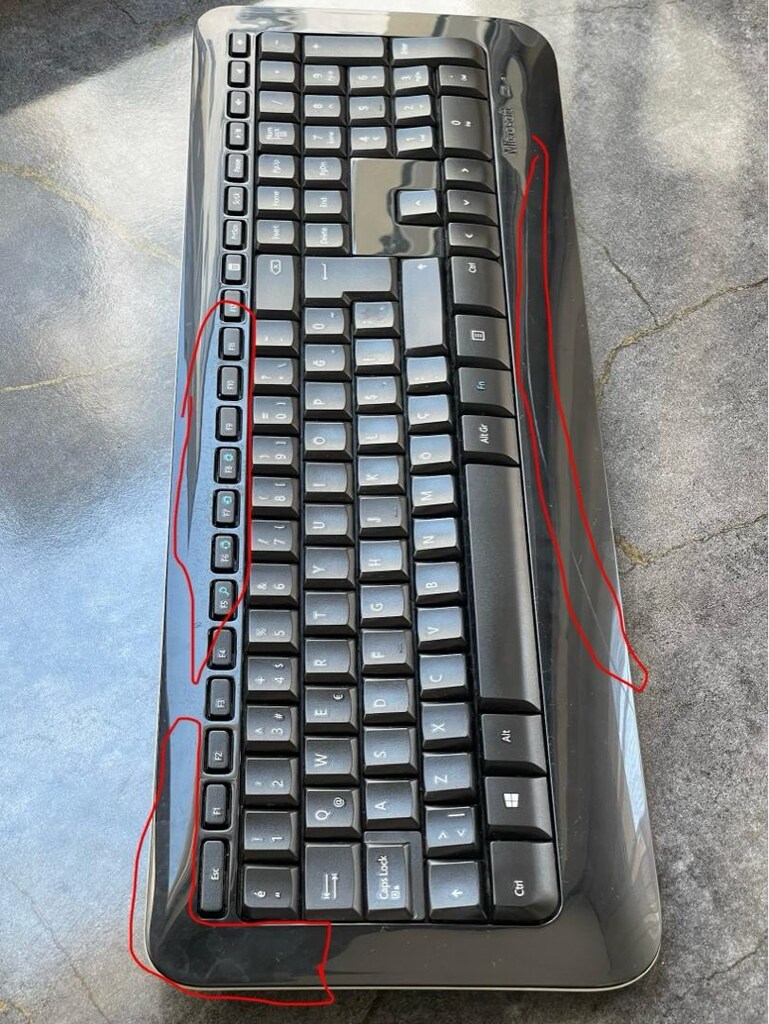 Microsoft Desktop 850 Kablosuz Multimedyalı Klavye Mouse Seti - 8