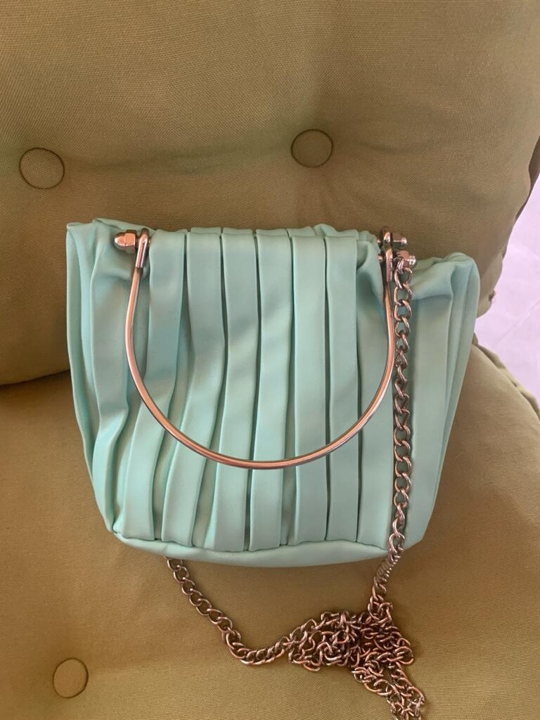 mint yeşili çanta - 3