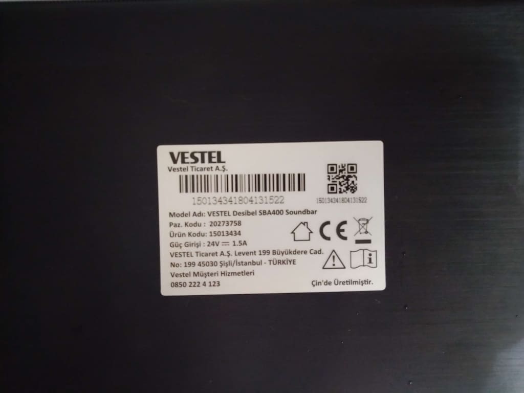 Vestel Desibel SBA 400 Soundbar Ses Sistemi - 5
