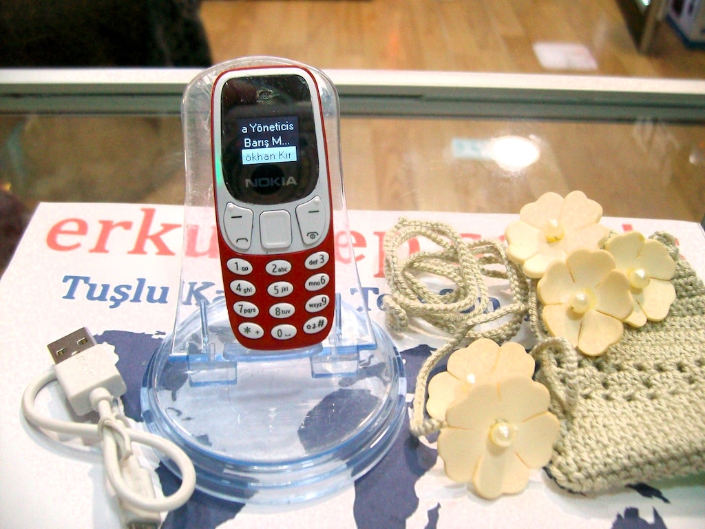PARMAK MİNİ 3310 SIFIR YASAL KAYITLI TELEFON - 5