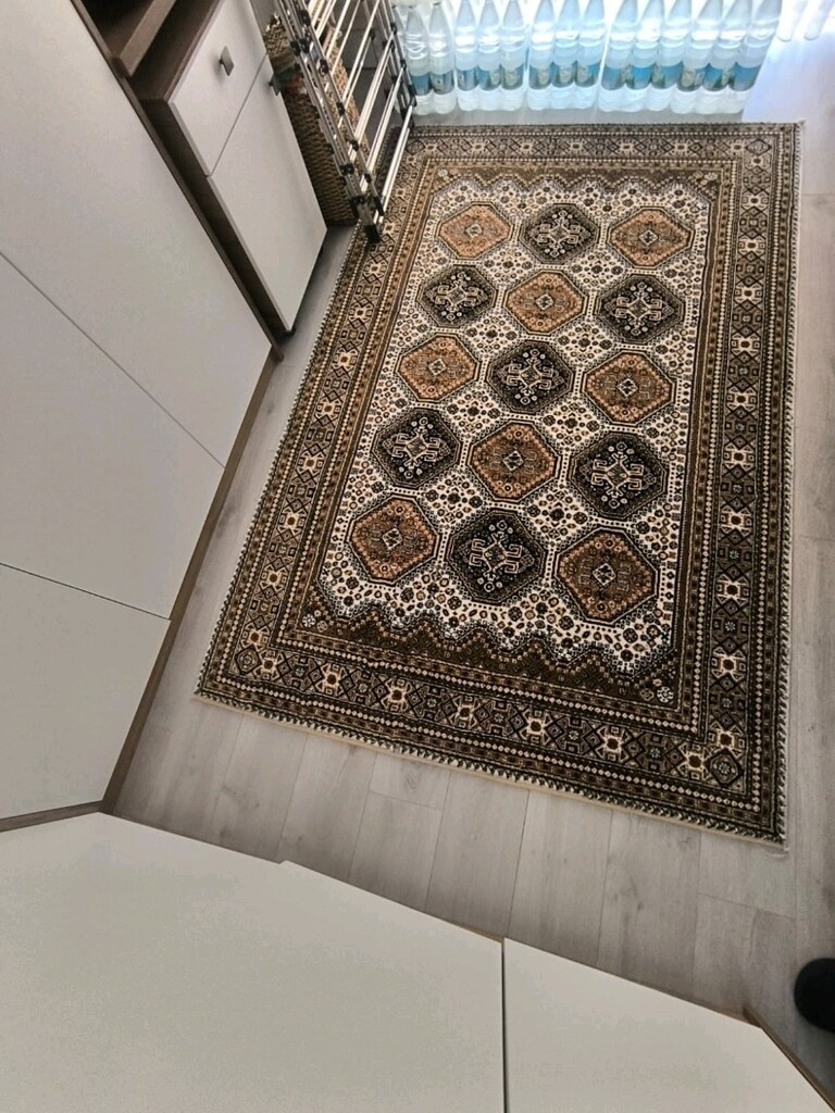 Orjinal Koyunlu Yünlü Hali 7 Parça - 2