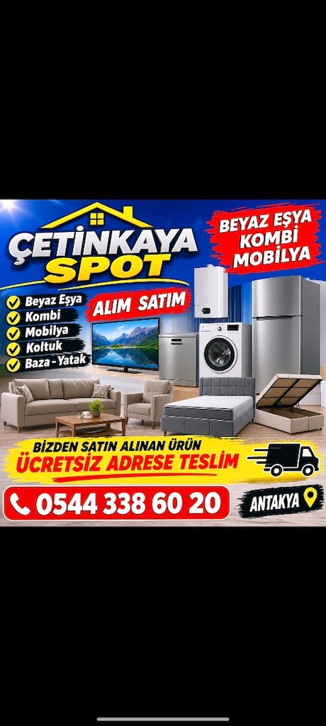 her marka çamaşır makinesi mevcut yer ANTAKYA ÇETİNKAYA SPOT - 4