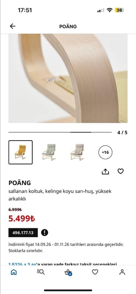 ikea poang - 2
