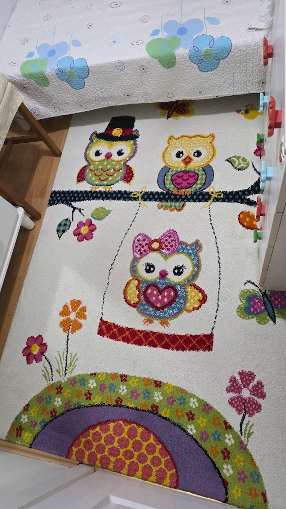 Baykuşlu Çocuk Odası Halısı 120x180 - 4