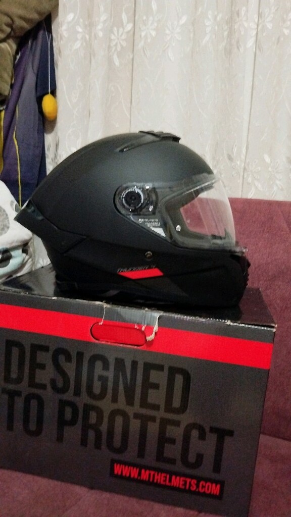 MT HELMETS THUNDER 4 SV FULLFACE KASK SIFIR - 4