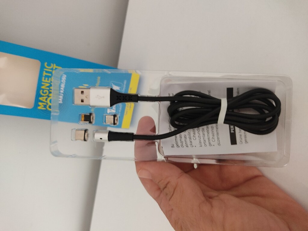 Polosmart PSM62 3 Çıkışlı Manyetik Şarj ve Data Kablosu - 7
