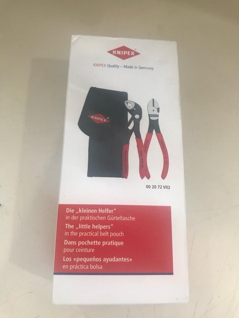 Orjinal Knipex 00 20 72 V02 Atölye Pliers Seti 2 parça sıfır kutulu - 7