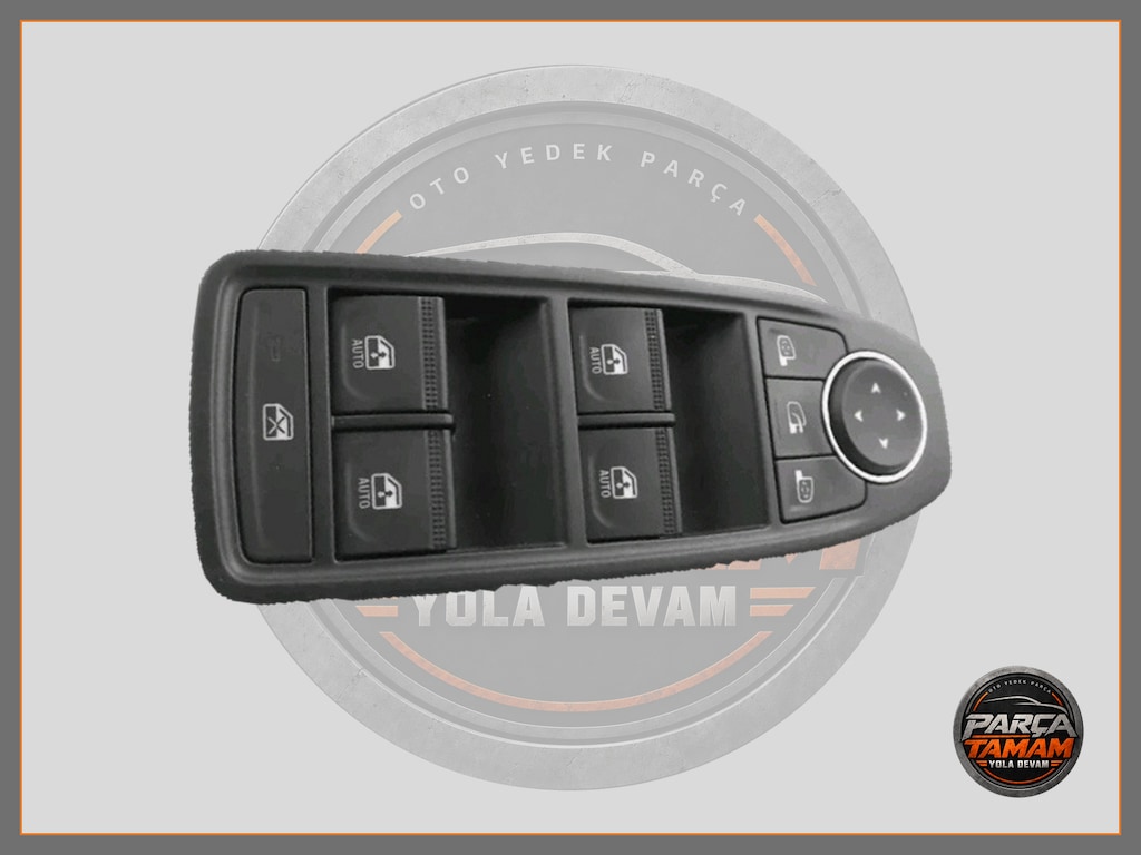 RENAULT CLIO 5 SOL ÖN CAM DÖRTLÜ DÜĞME TAKIMI 254102693R - 3
