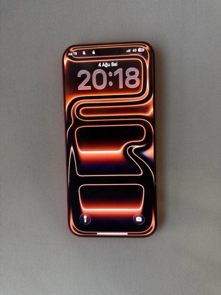 iphone 17 pro max 256 gb turuncu lansman yurtdışı