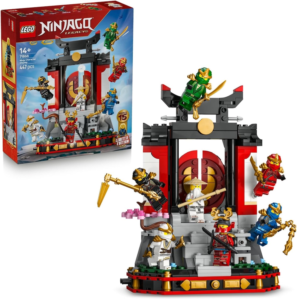 LEGO 71866 NINJAGO Ninja Karakteri Sergileme Modeli 15. Yıl Dönümü - 7