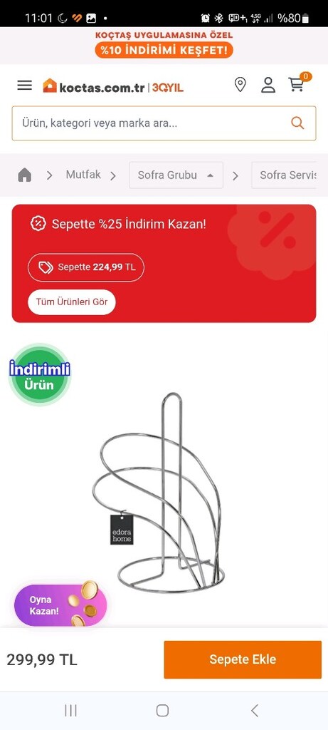 Krom havlu peçetelik çeşitleri. Ödeki duvara vida ile monte edilecek. - 9