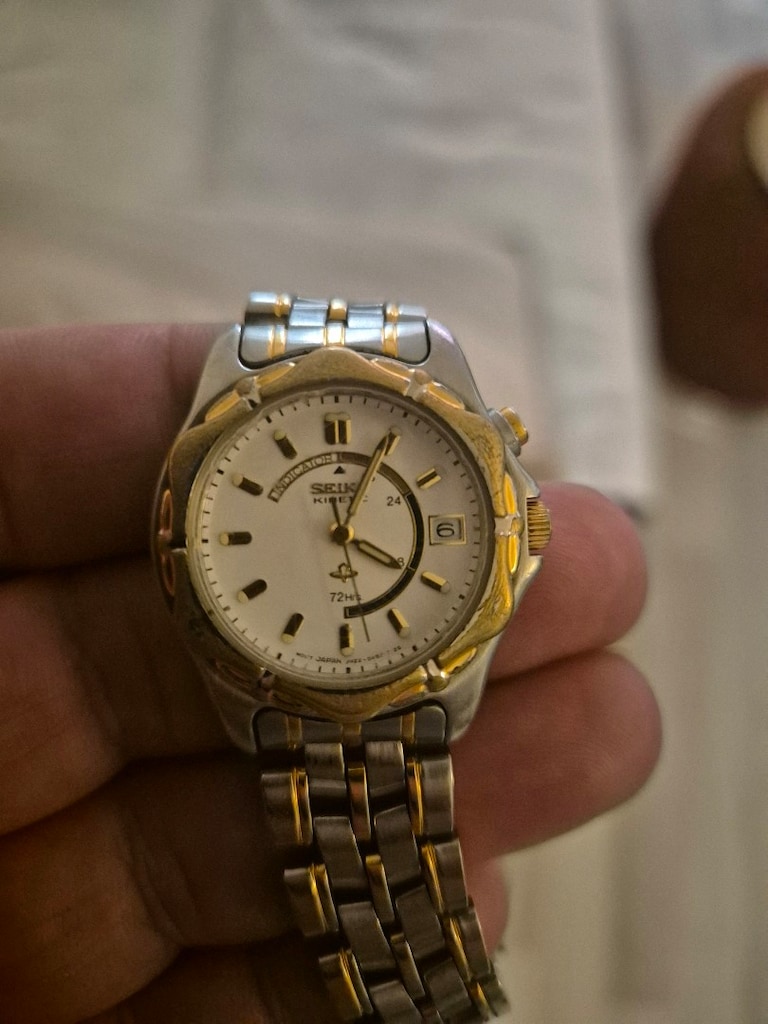 seiko bayan saat otomatik kinetik