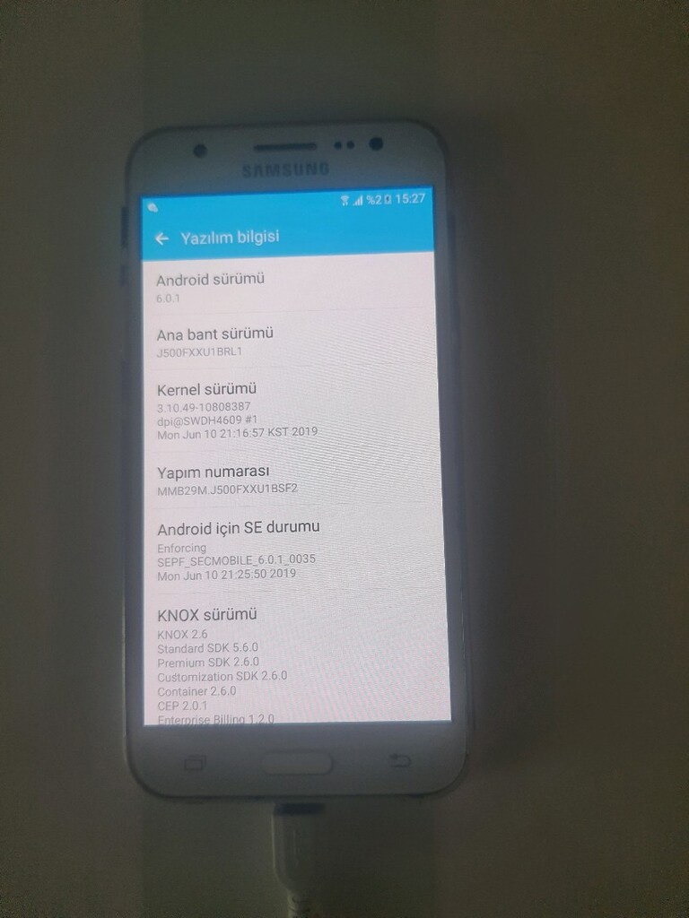 Samsung Galaxy J5 (SM-J500F) - Wi-Fi / Parça Amaçlı / IMEI Yok - 4