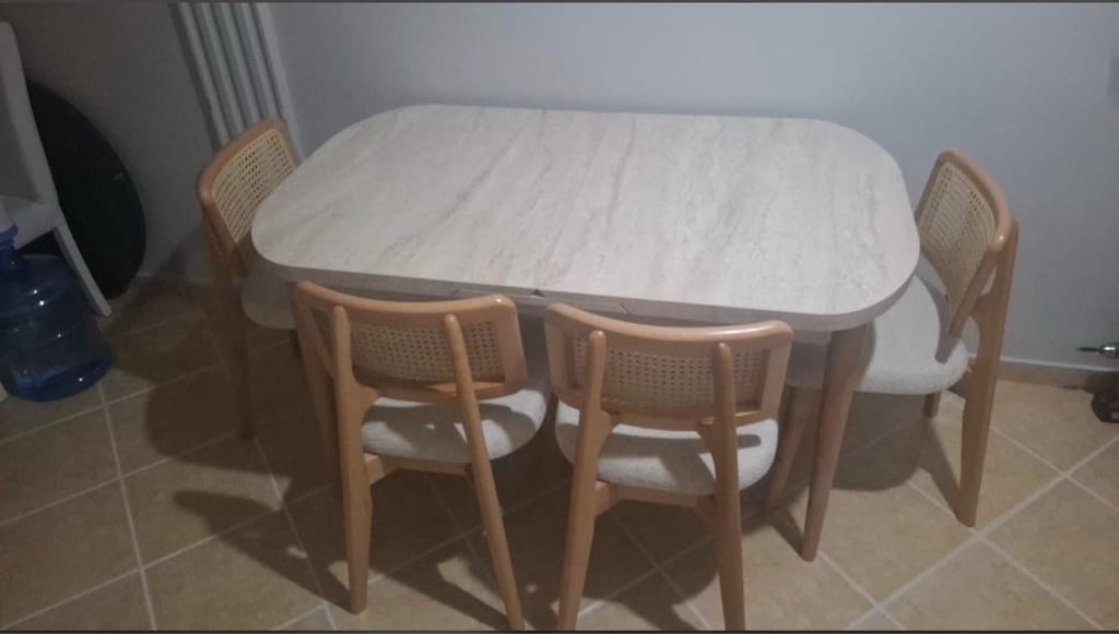masa sandalye takımları renkler seçenekleri mevcuttur ücretsiz teslim - 2