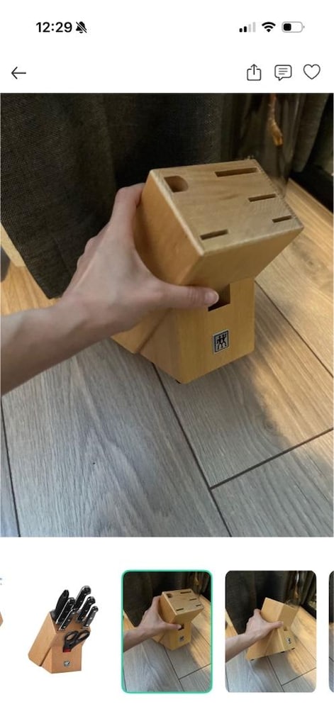 Zwilling Ahşap Bıçaklık Standı - 3