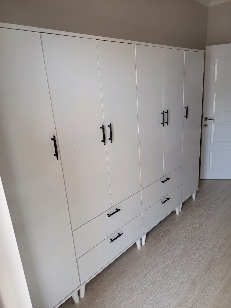 Antalya içi Teslim SIFIR 6 Kapaklı Elbise Dolabı - 3