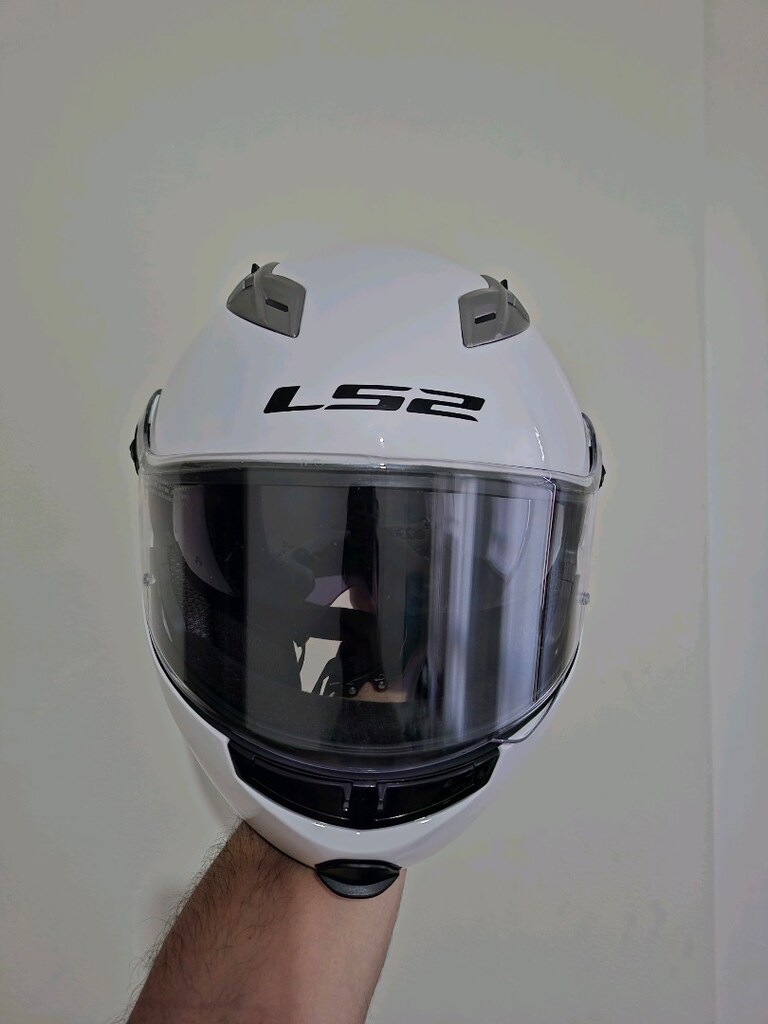 1 Haftalık Ls2 Guroni Çene Açılır Motor Kaskı Güneş Vizörlü M Beden - 3