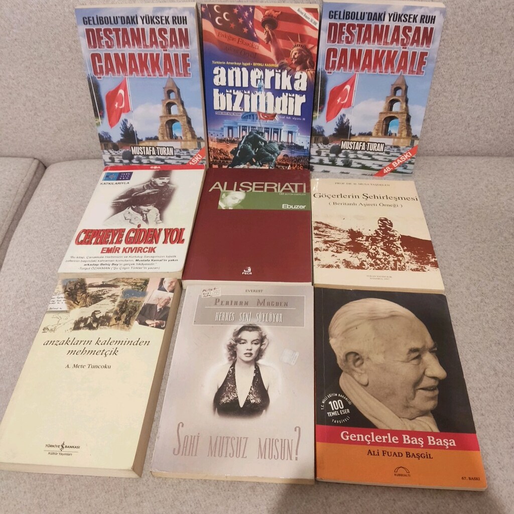 Tarih, Çanakkale ve Düşünce Kitapları Seti (9 Kitap) - 2