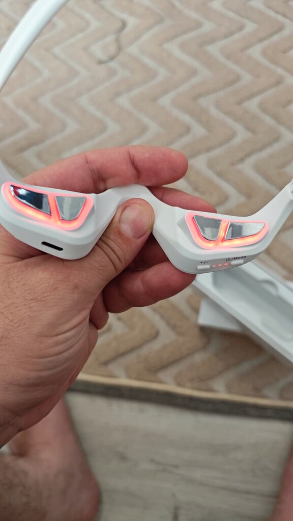 3D Surround Ems Mikro Akım & Kırmızı Işık Göz Bakım Cihazı - Göz - 2