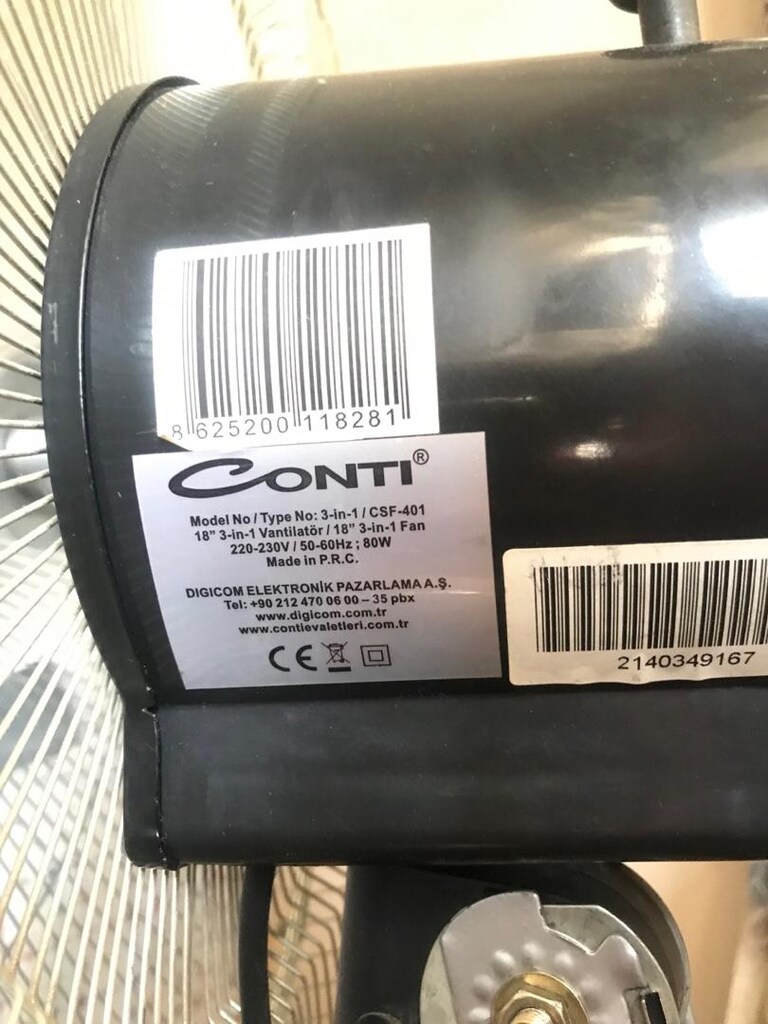 Conti Vantilatör - 3