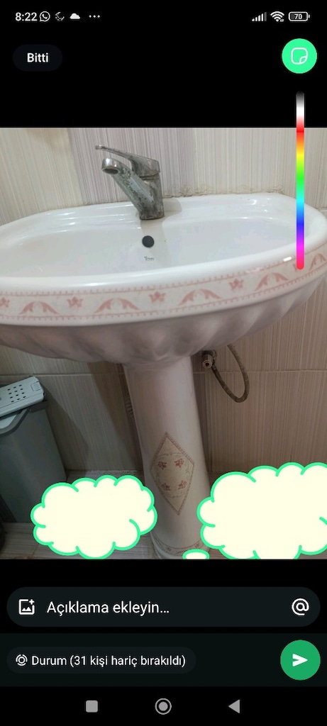 lavabo taşı lavabo bataryası - 3