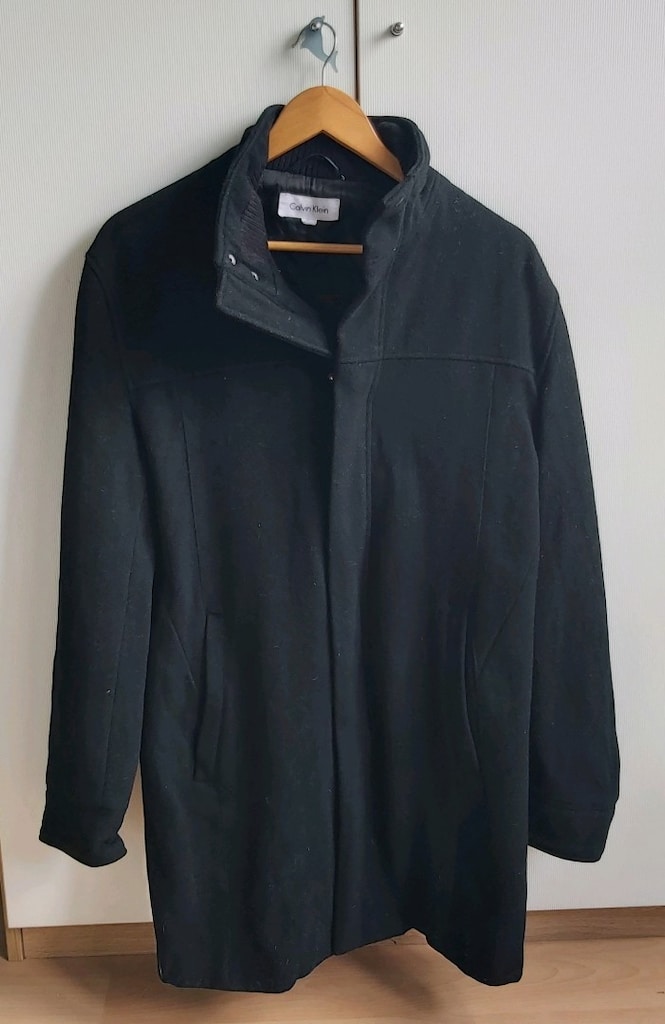 Calvin Klein yün kaban
