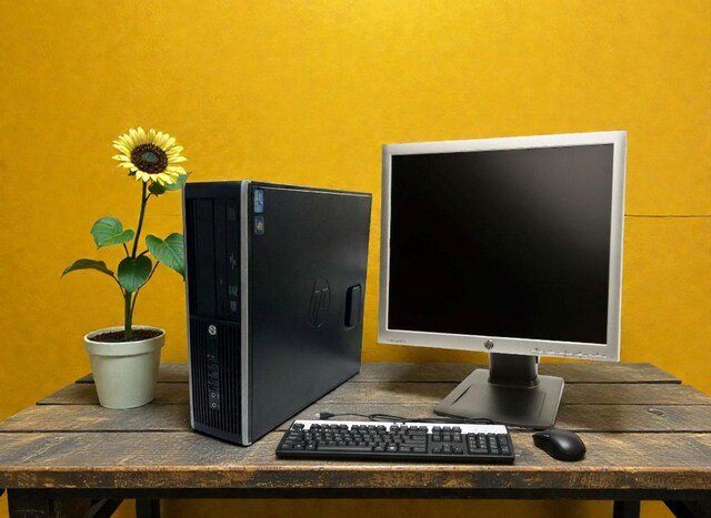 HP 6300 i5 3.Nesil 8GB RAM 120GB SSD+USB WiFi + 19" Monitör SET