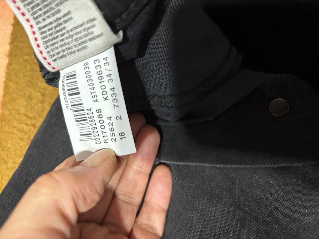 Siyah Renk Mavi Jeans - 5