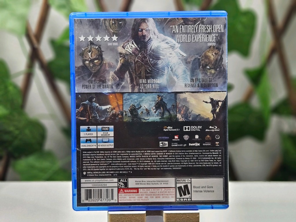 SHADOW OF MORDOR: GAME OF THE YEAR EDITION PS4/PS5 OYUN - 2