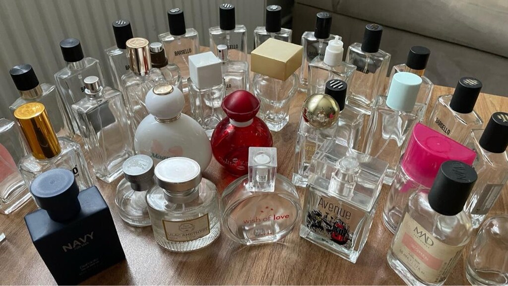 PARFÜM ŞİŞESİ 50ml 40 ADET TOPLU SATIŞ ŞİŞELER BOŞTUR! 650₺ - 7