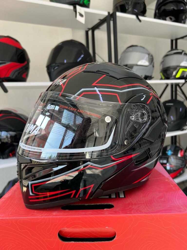 kask tima çene açılır sıfır - 9